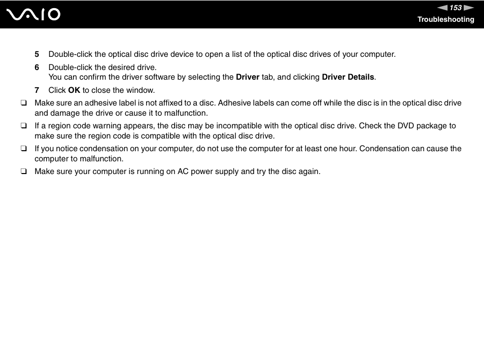 Sony VAIO VGN-FZ Series User Manual | Page 153 / 191