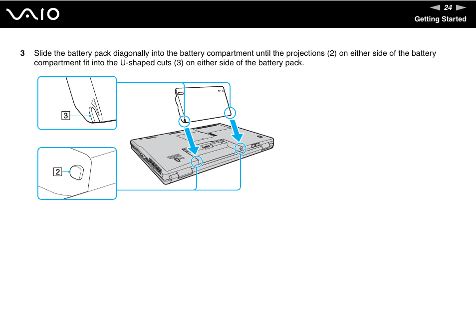Sony VAIO VGN-FZ Series User Manual | Page 24 / 191