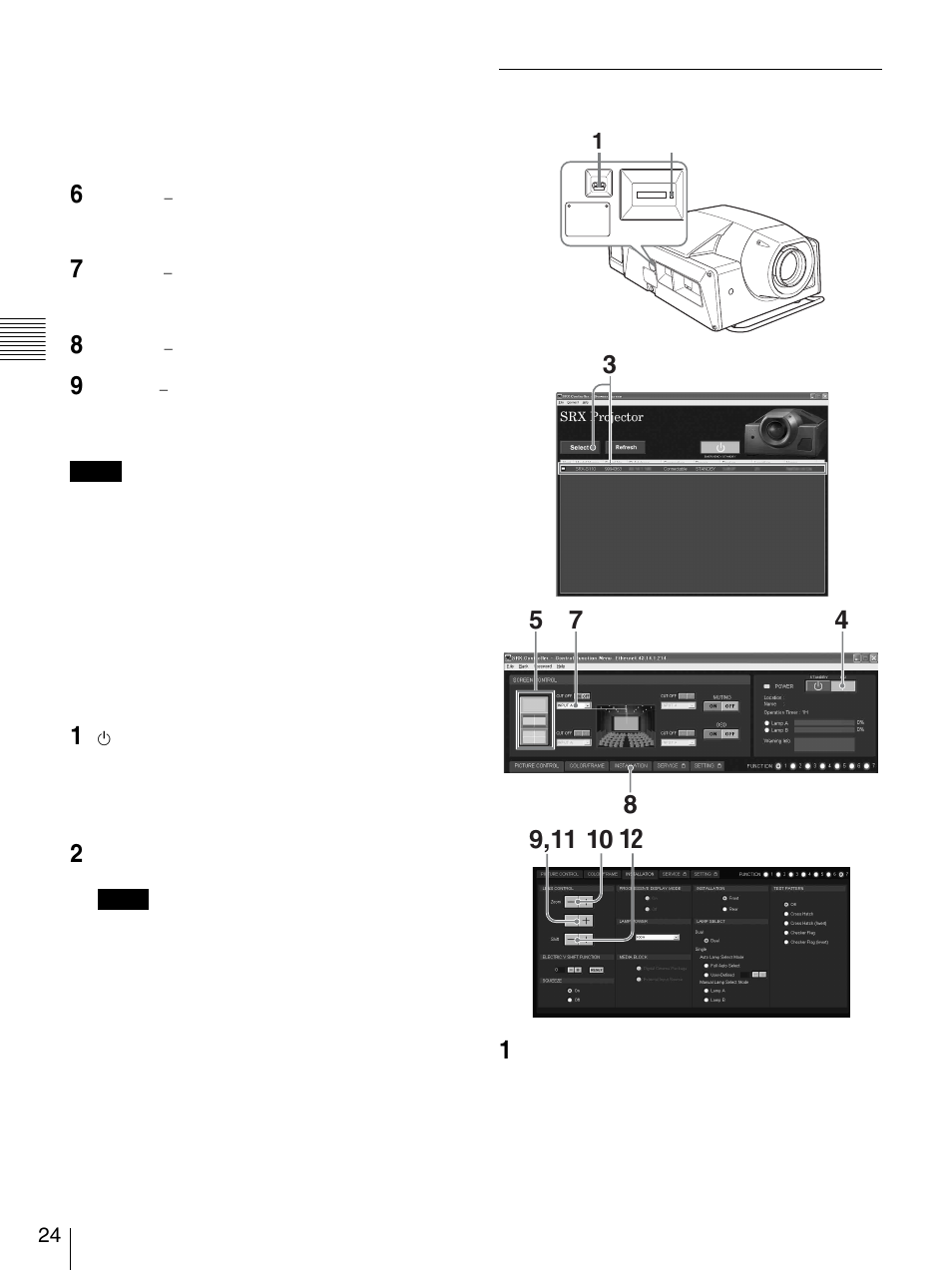 コンピューターで操作する | Sony SRX-S105 User Manual | Page 24 / 83