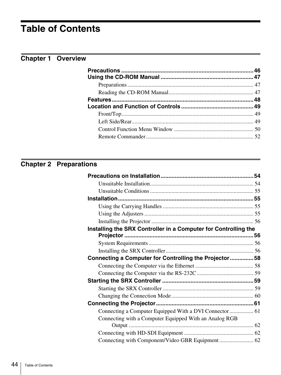 Sony SRX-S105 User Manual | Page 44 / 83