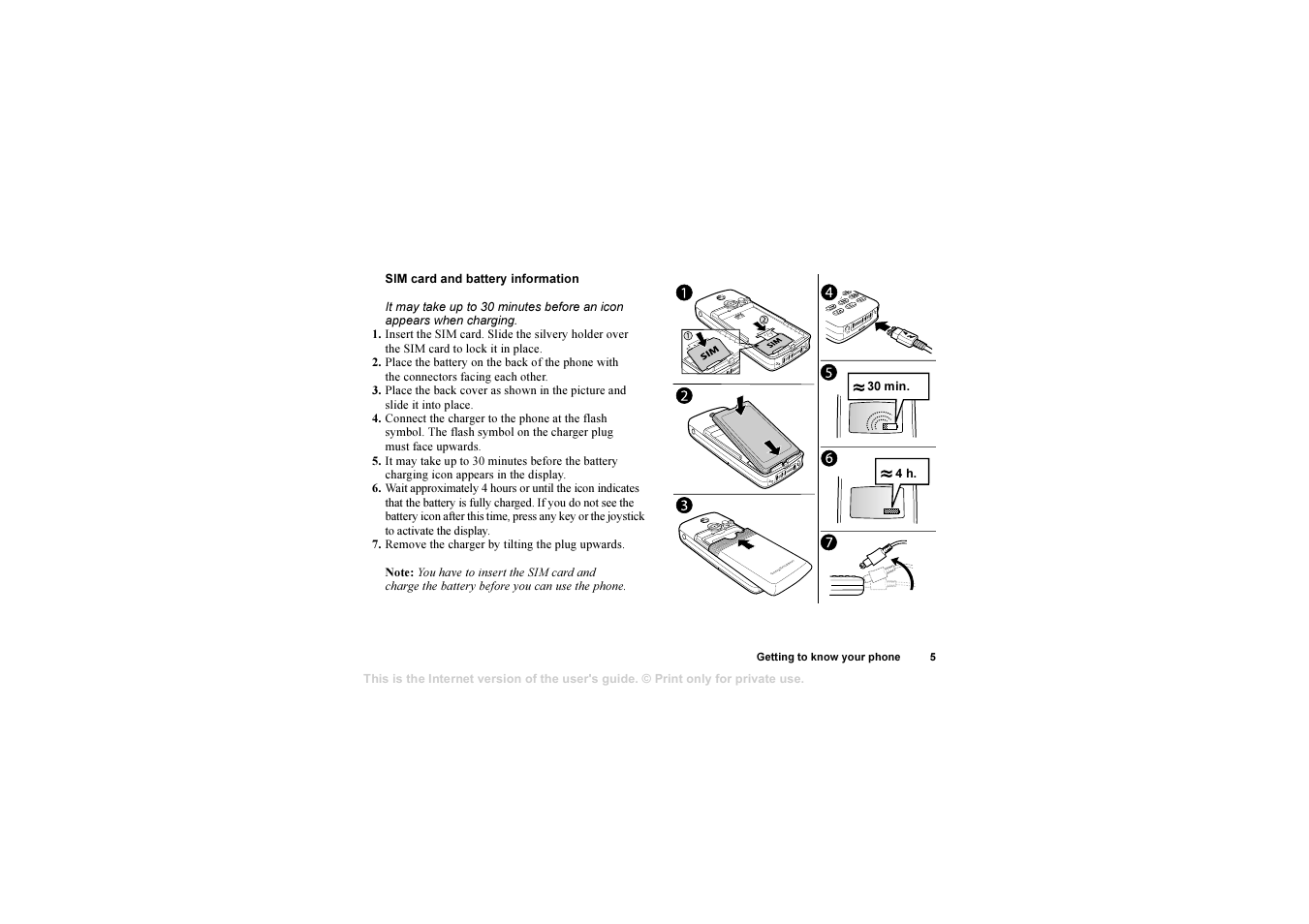 Sony T610 User Manual | Page 5 / 95