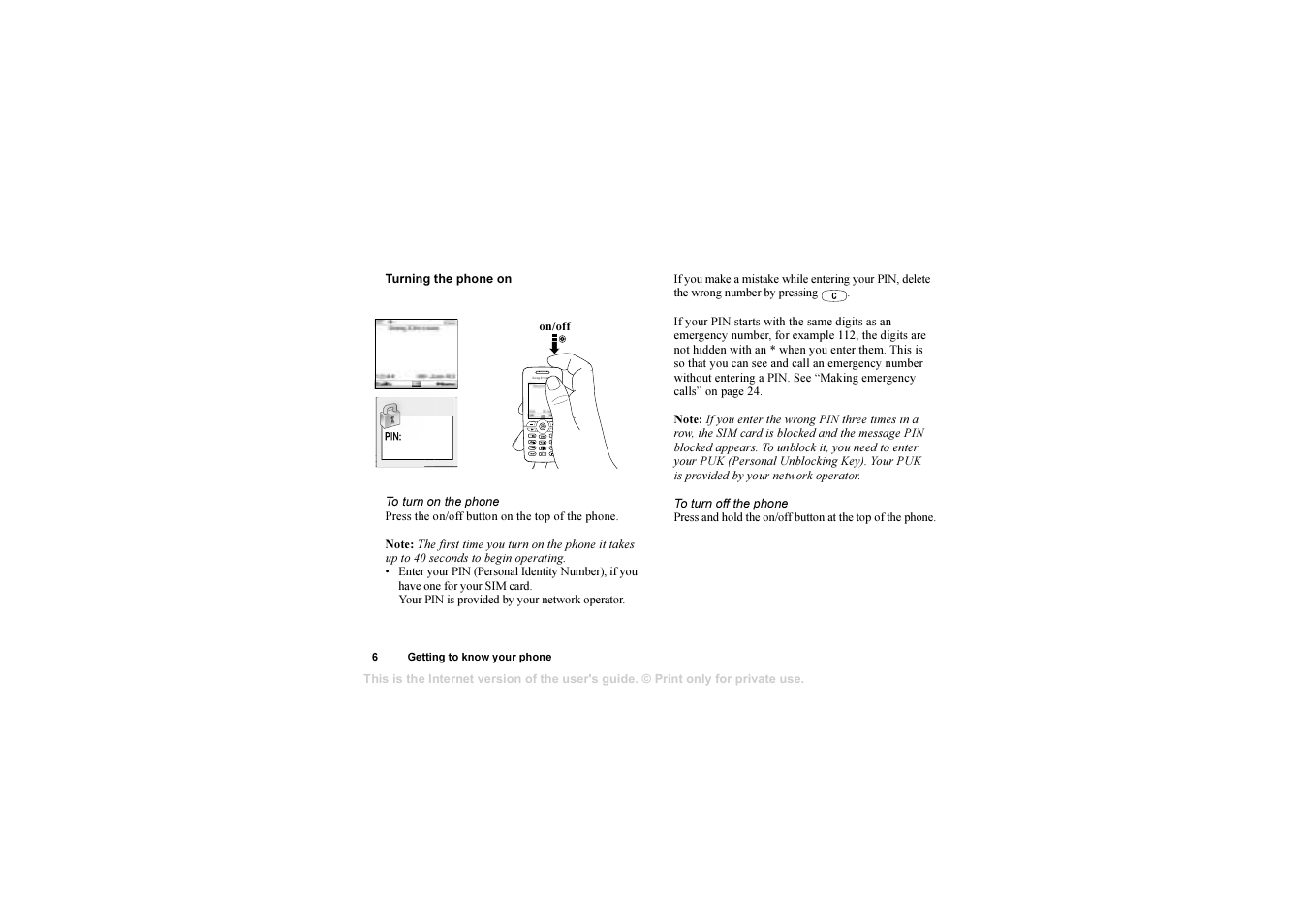 Sony T610 User Manual | Page 6 / 95