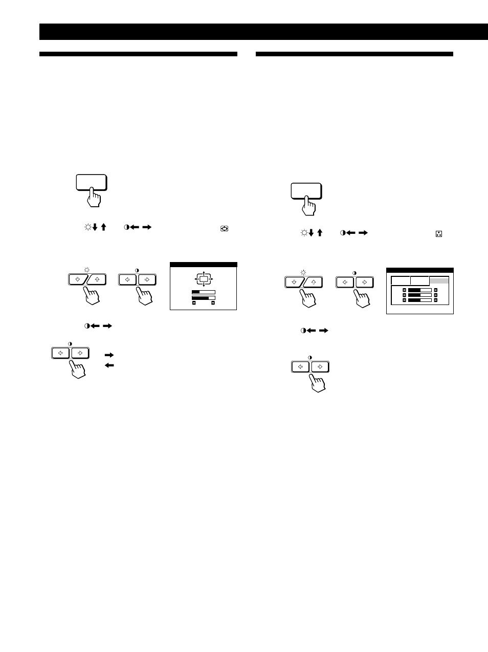Using the zoom on-screen display, Using the color on-screen display, Customizing your monitor | Sony GDM-200PST9 User Manual | Page 12 / 104