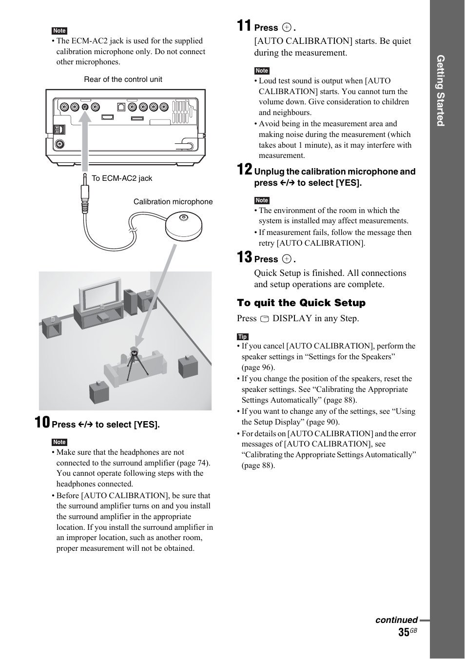 Sony 3-299-549-11(1) User Manual | Page 35 / 127