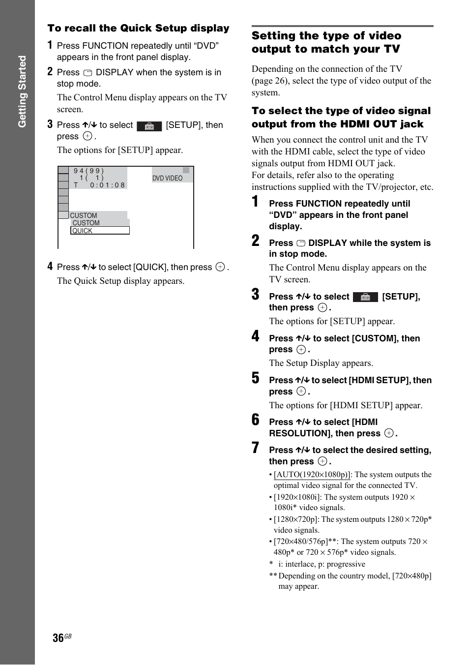Sony 3-299-549-11(1) User Manual | Page 36 / 127