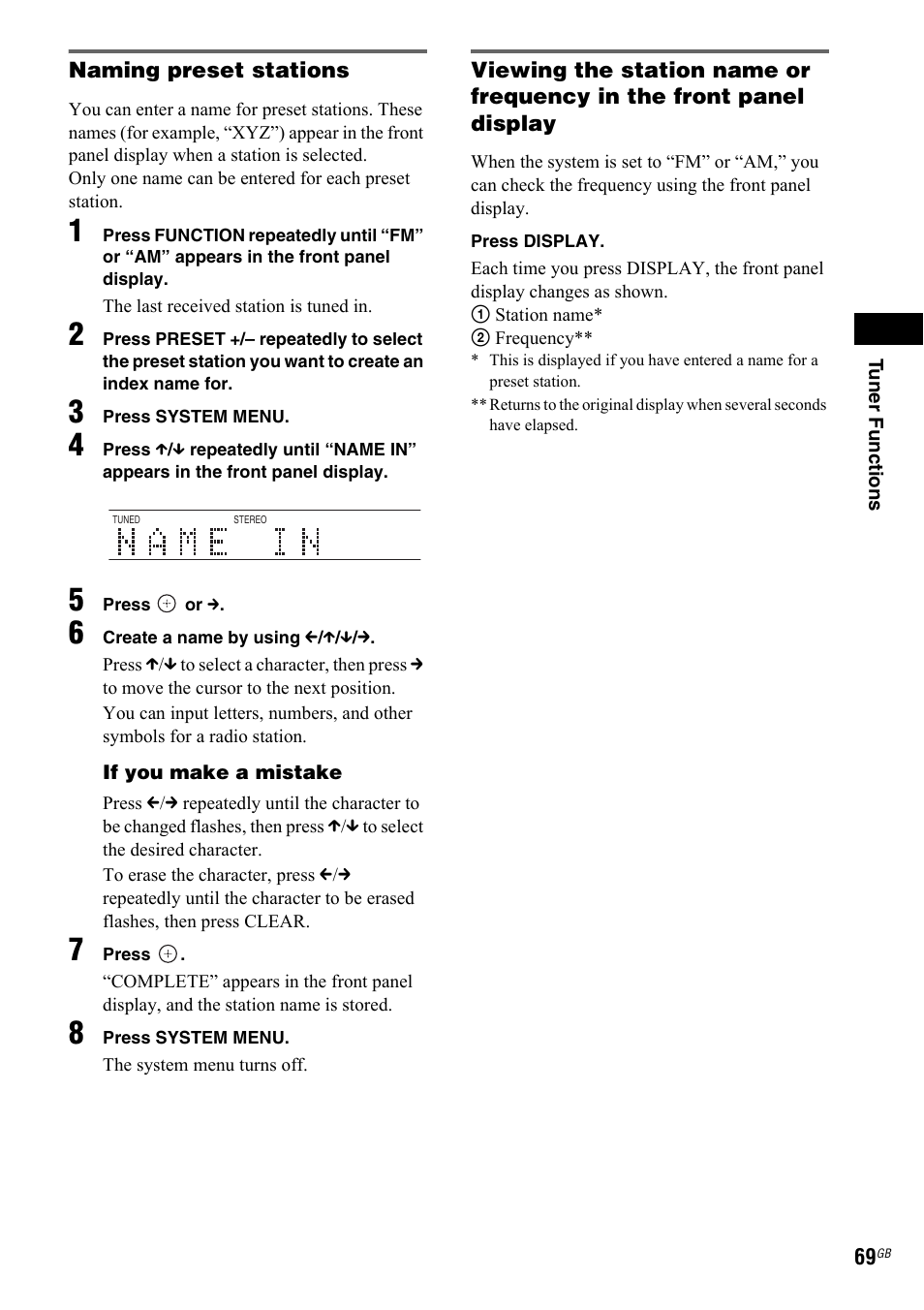 Sony 3-299-549-11(1) User Manual | Page 69 / 127