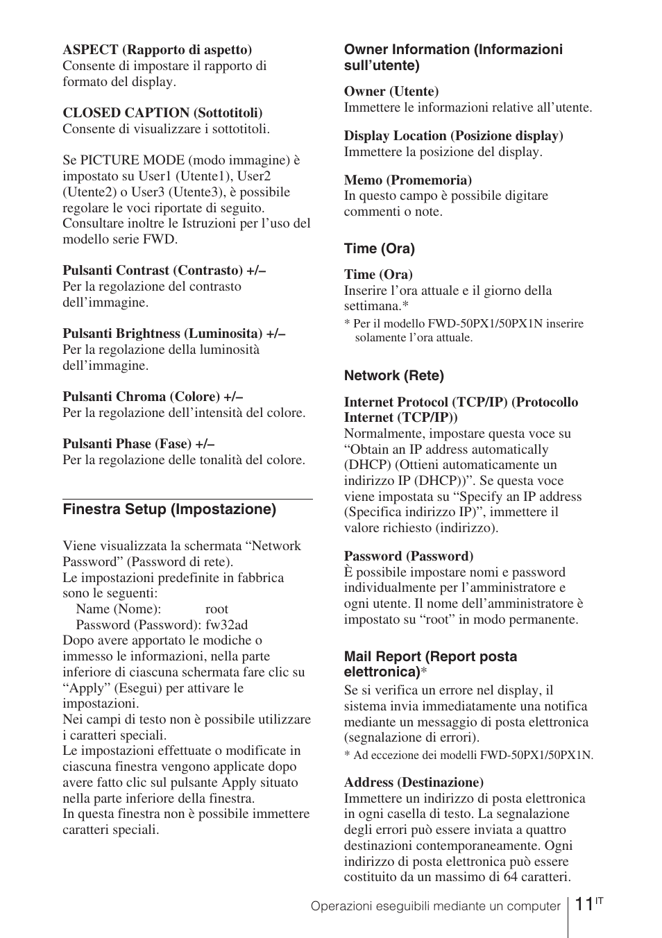 Sony BKM-FW32 User Manual | Page 81 / 100
