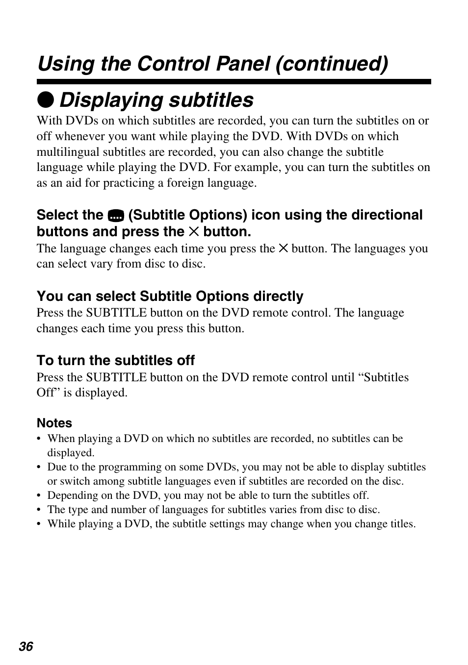 Sony SCPH-97042 User Manual | Page 36 / 170