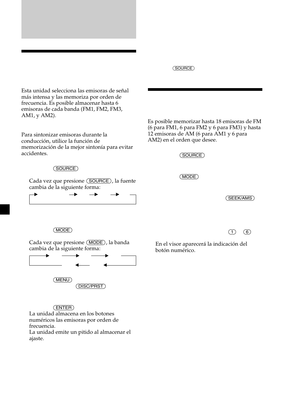 Radio | Sony MDX-C8500X User Manual | Page 94 / 116
