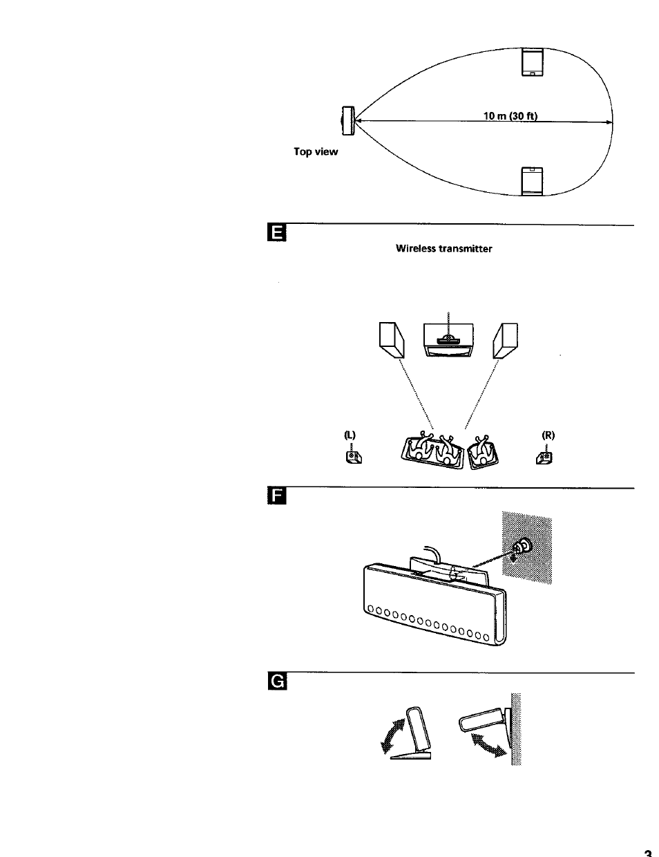 Sony SA-IF70S User Manual | Page 3 / 8