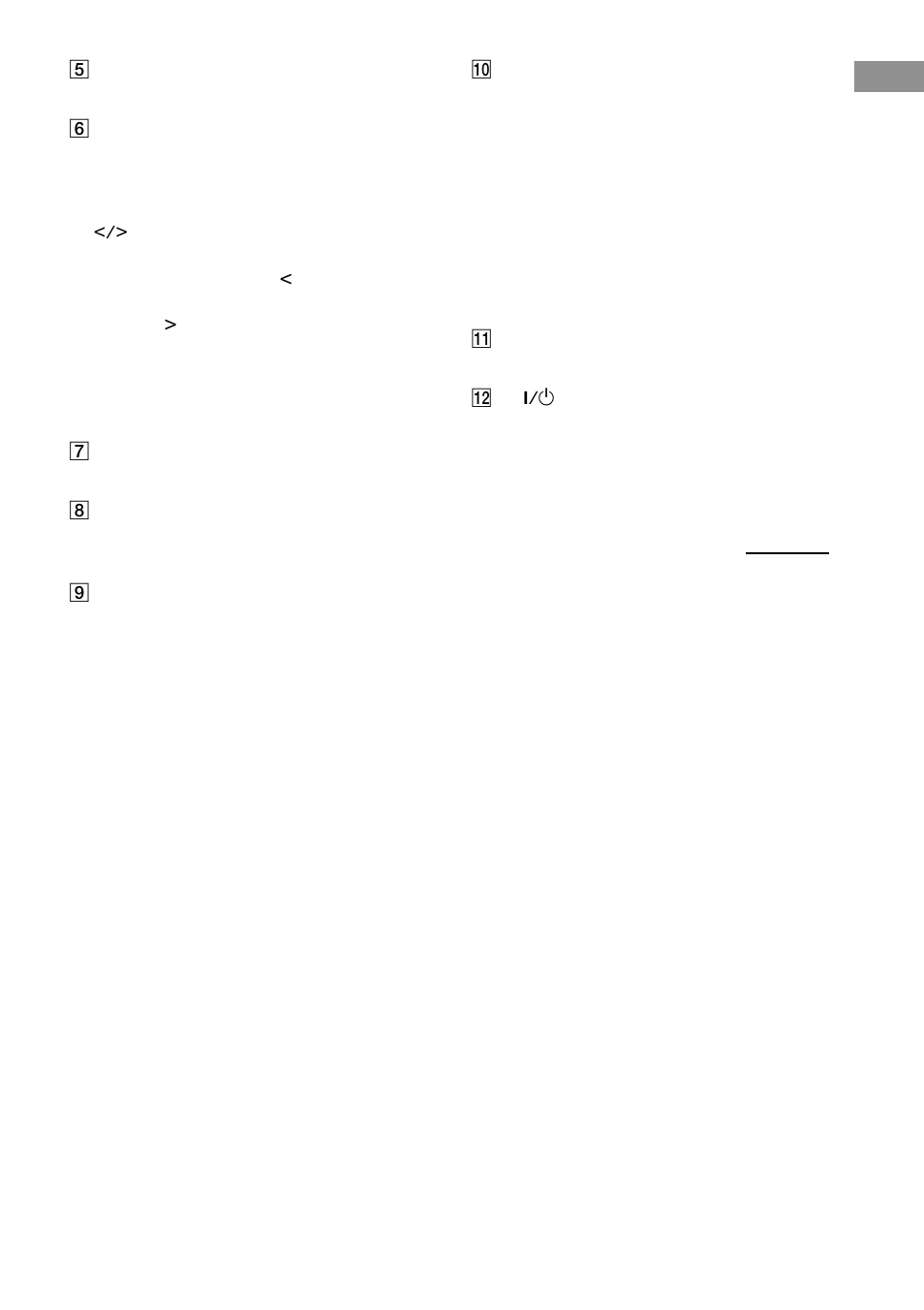 Sony RM-LP211 User Manual | Page 5 / 24