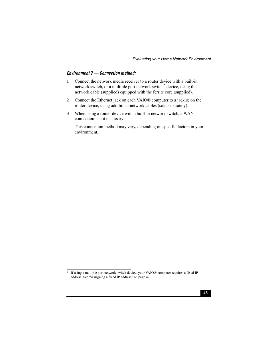 Environment 7 — connection method | Sony PCNA-MR10 User Manual | Page 43 / 132