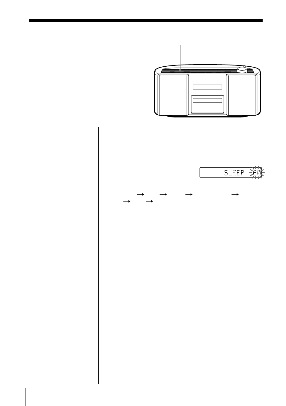 Falling asleep to music | Sony ZS-2000 User Manual | Page 24 / 36