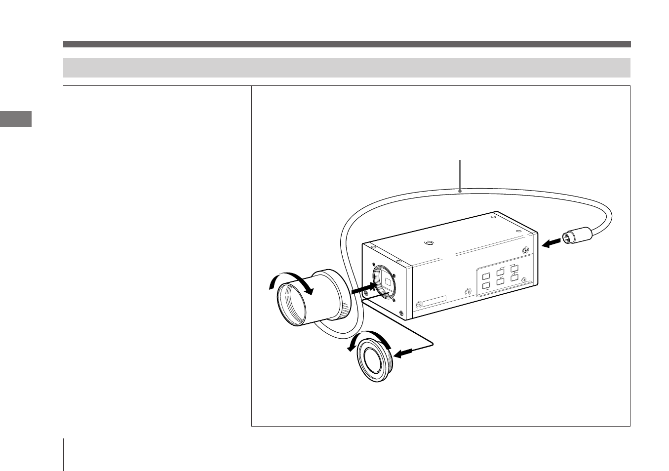 Setup | Sony XC-003 User Manual | Page 34 / 48