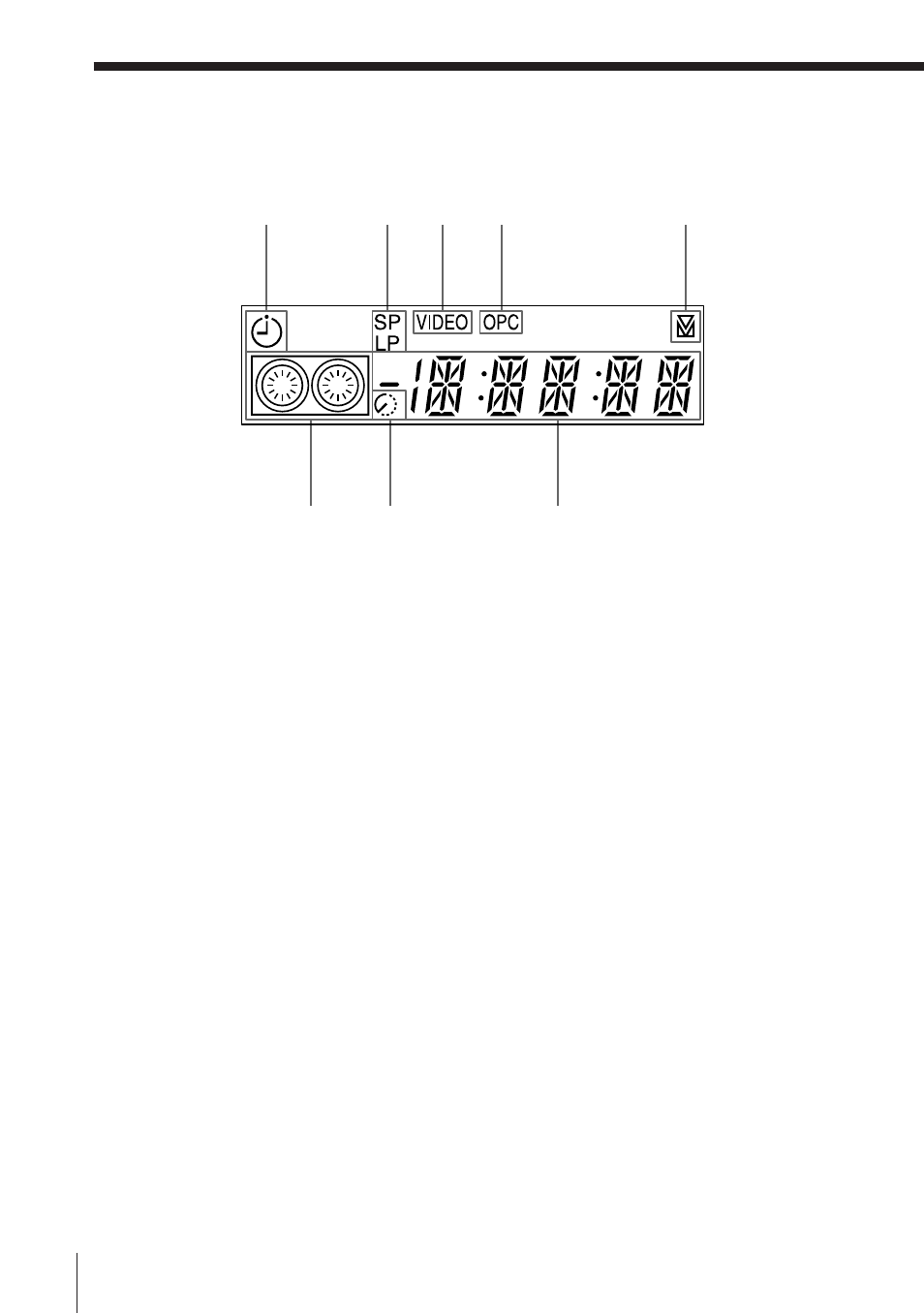Display window | Sony SLV-E230UY User Manual | Page 48 / 52