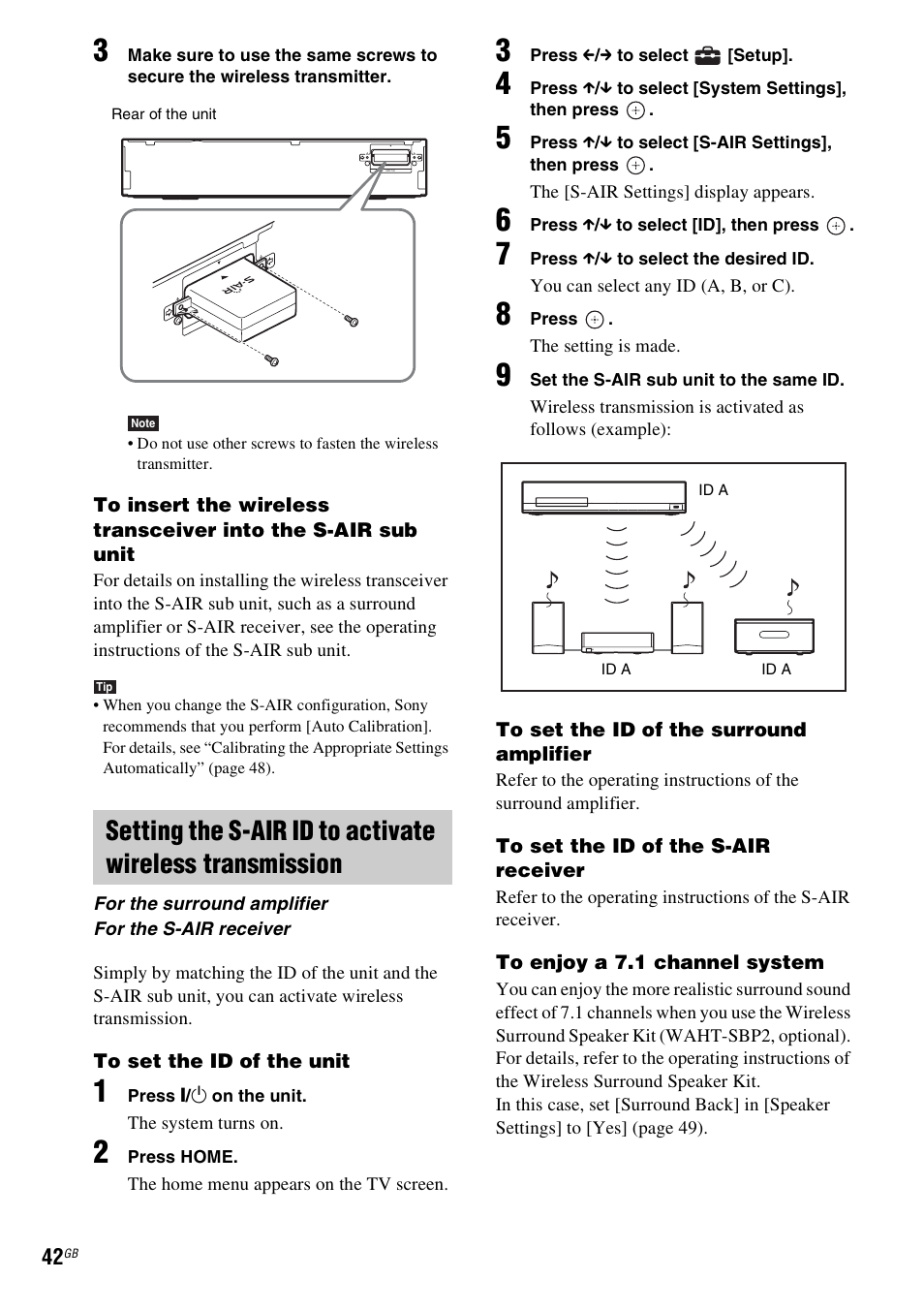Sony 4-178-247-13(2) User Manual | Page 42 / 80