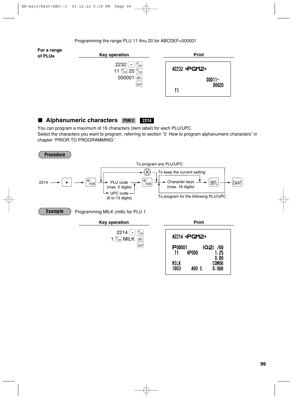 Sony ER-A420 User Manual | Page 101 / 190