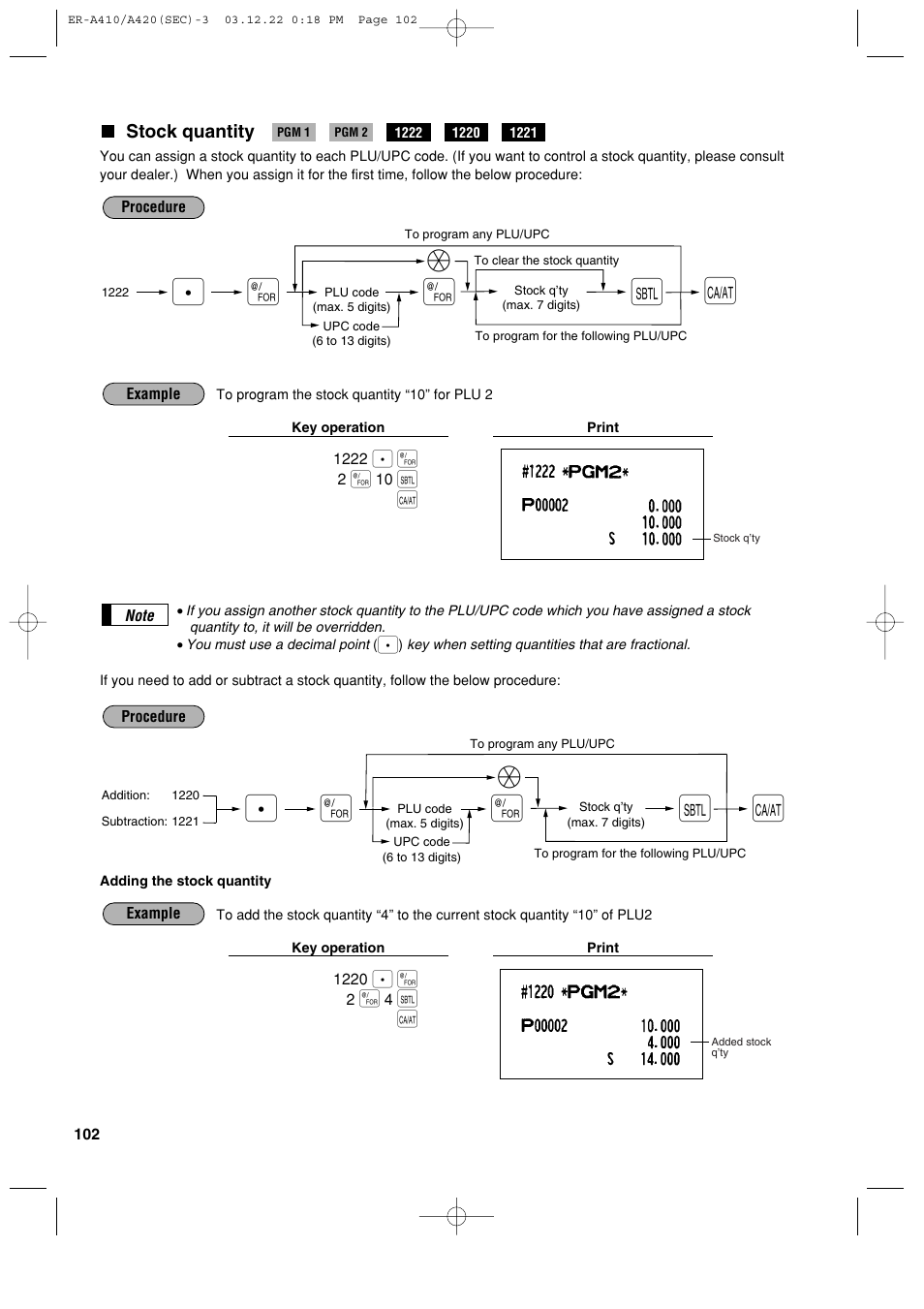 Sony ER-A420 User Manual | Page 104 / 190