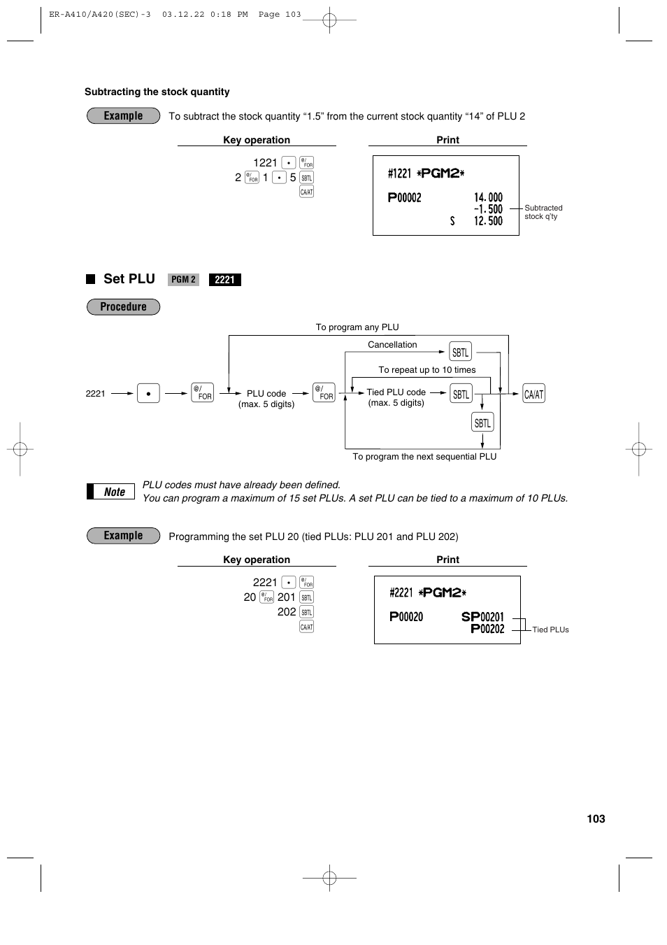 Sony ER-A420 User Manual | Page 105 / 190