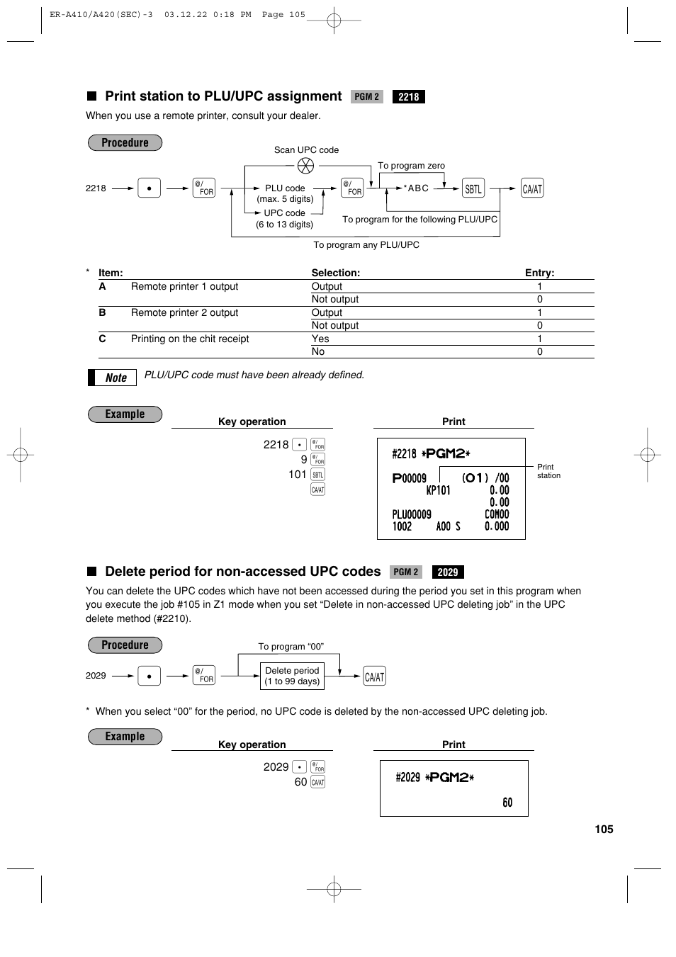 Sony ER-A420 User Manual | Page 107 / 190