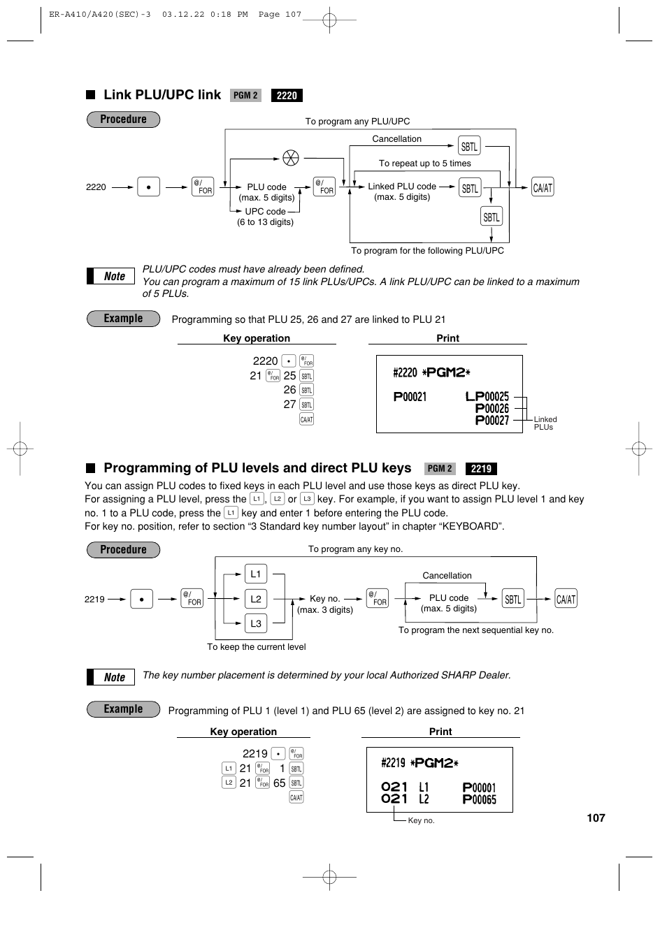 L ¬ ò | Sony ER-A420 User Manual | Page 109 / 190