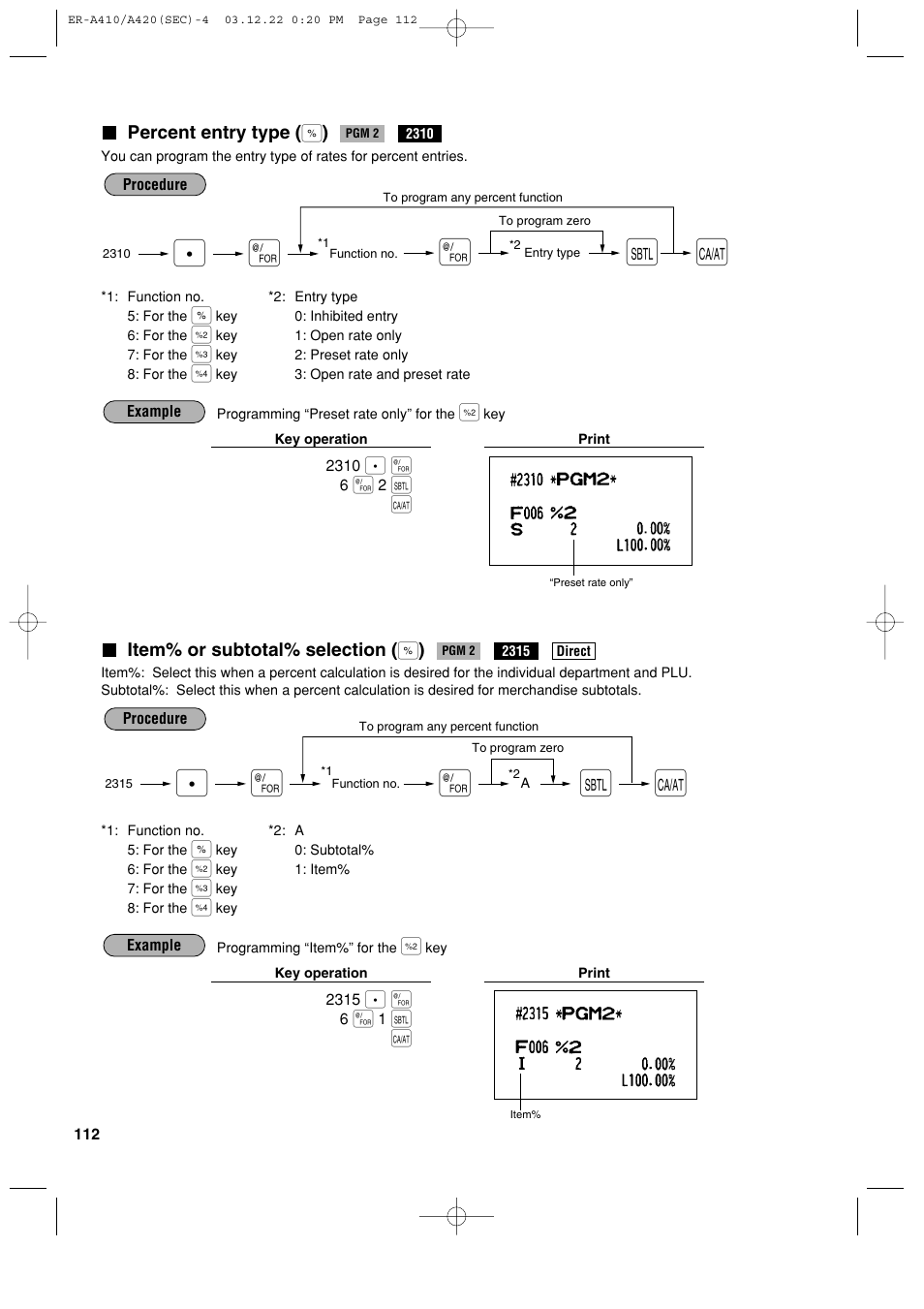Sony ER-A420 User Manual | Page 114 / 190