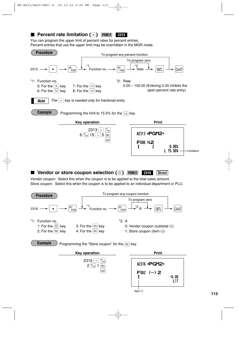 Sony ER-A420 User Manual | Page 115 / 190