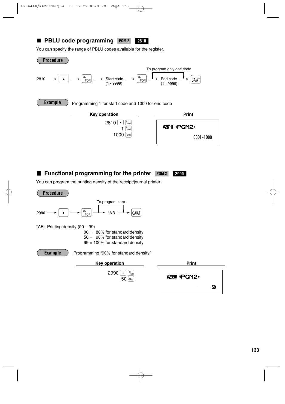 Sony ER-A420 User Manual | Page 135 / 190