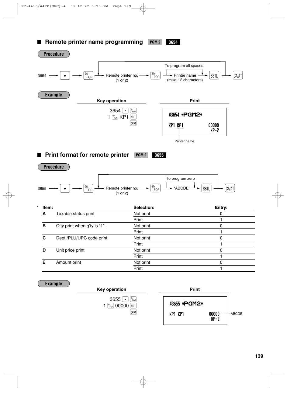 Sony ER-A420 User Manual | Page 141 / 190