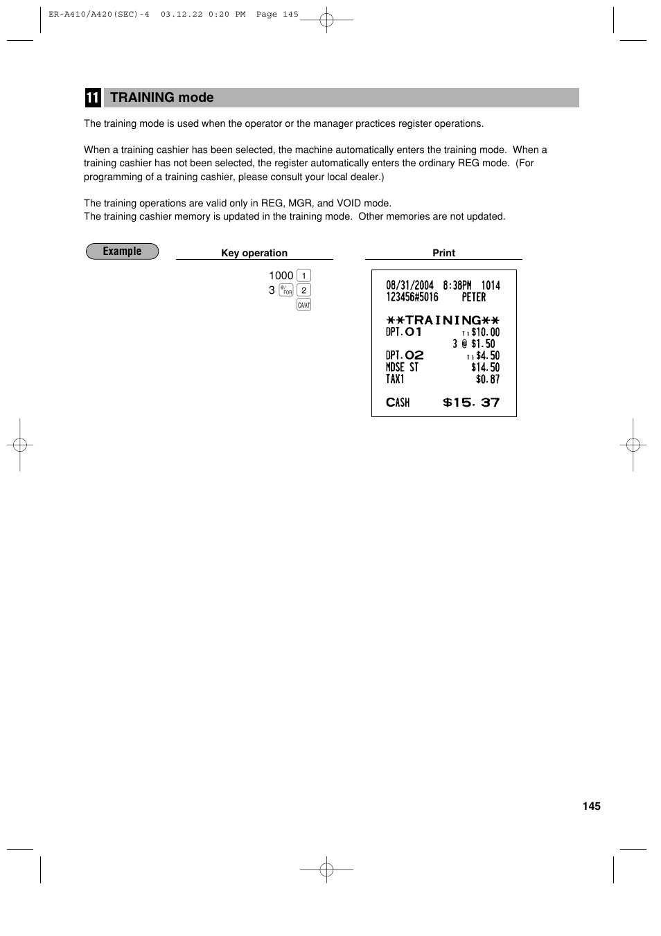 Sony ER-A420 User Manual | Page 147 / 190