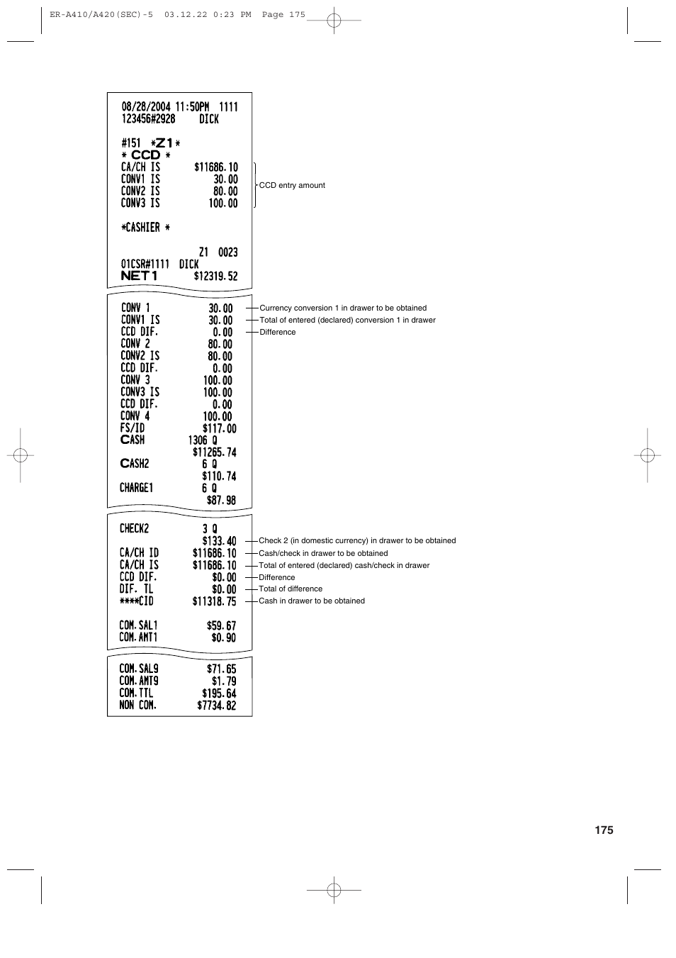 Sony ER-A420 User Manual | Page 177 / 190