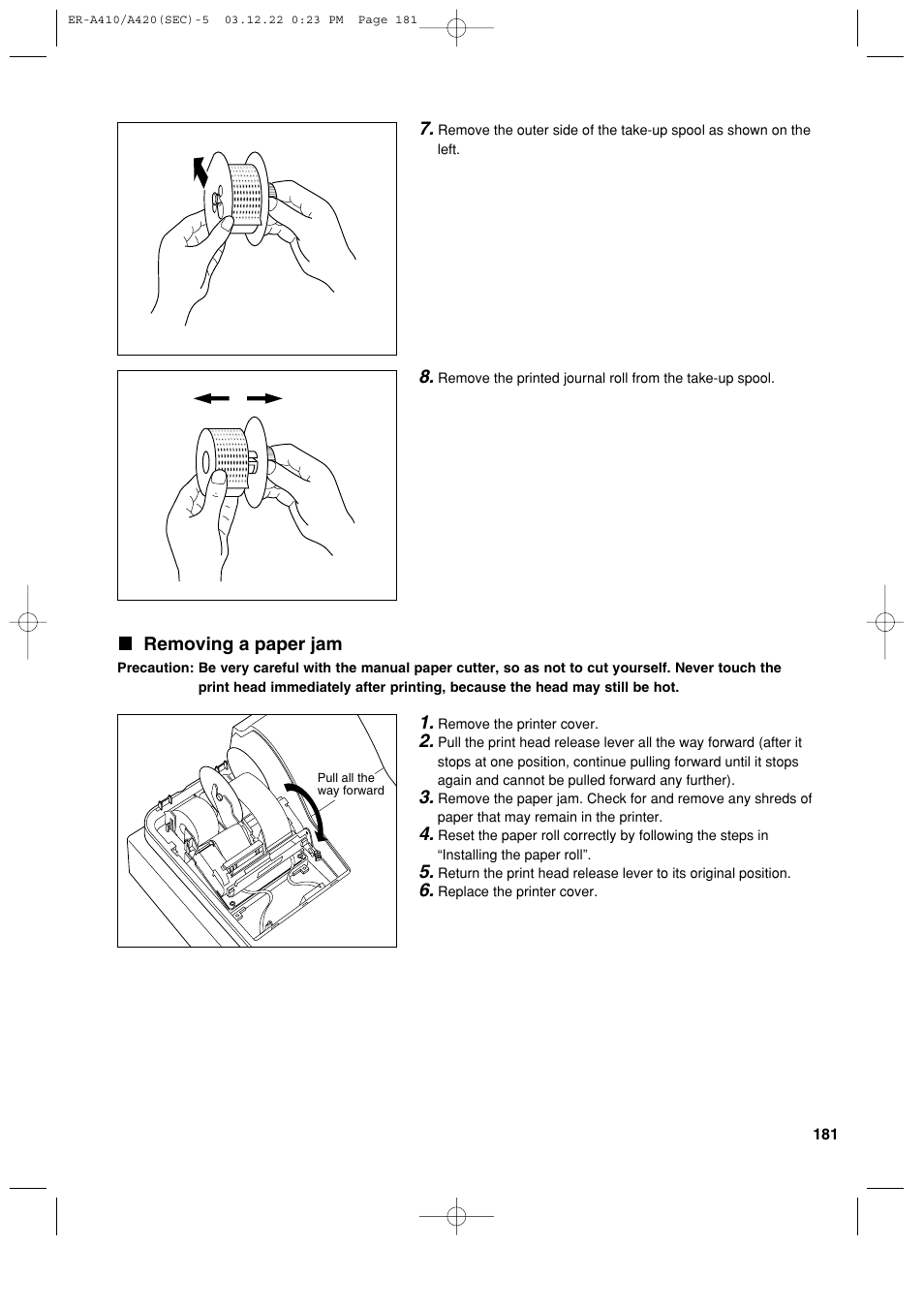 Sony ER-A420 User Manual | Page 183 / 190