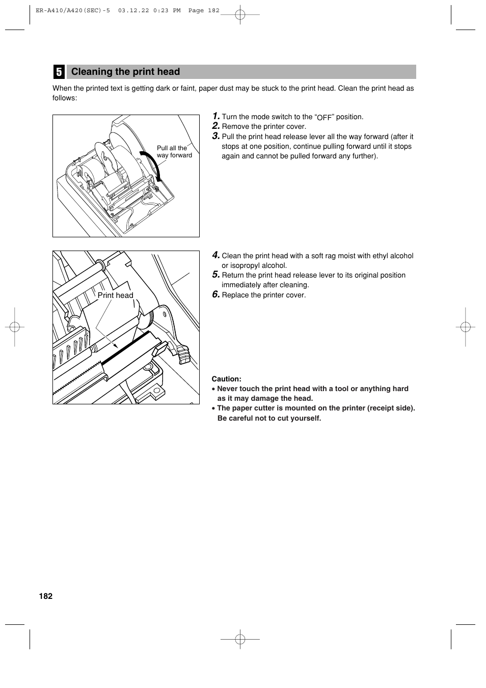 Sony ER-A420 User Manual | Page 184 / 190