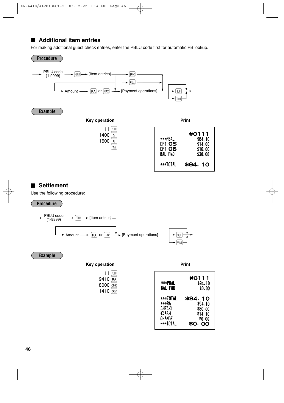 Us f r | Sony ER-A420 User Manual | Page 48 / 190