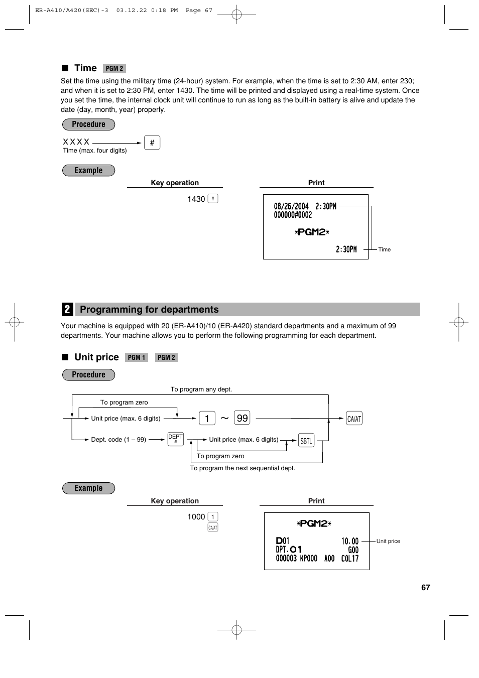 Iа з | Sony ER-A420 User Manual | Page 69 / 190