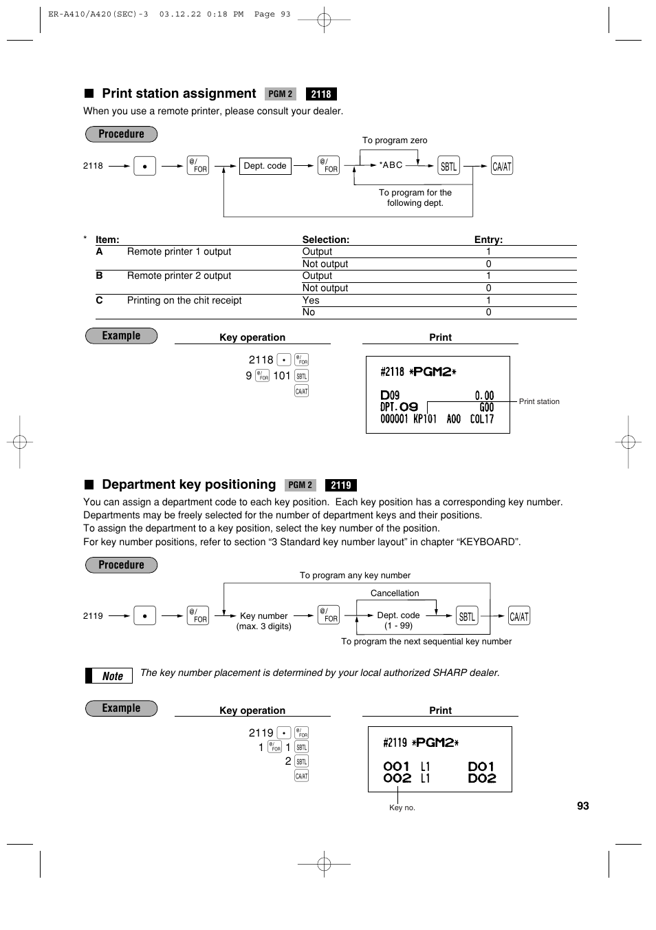 Sony ER-A420 User Manual | Page 95 / 190