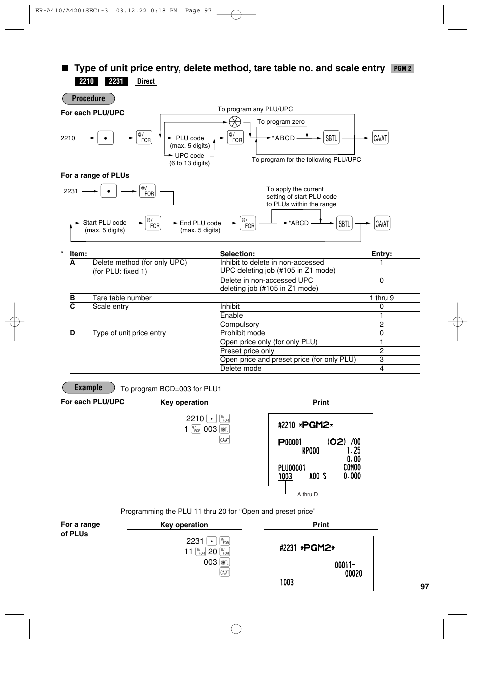 Sony ER-A420 User Manual | Page 99 / 190