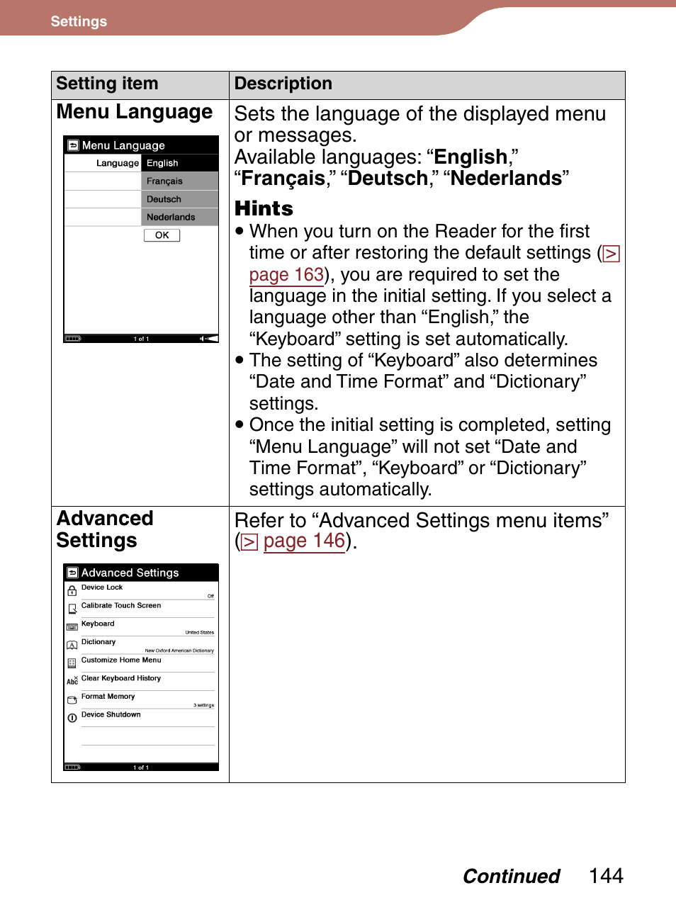 Sony 4-153-621-13(1) User Manual | Page 144 / 190