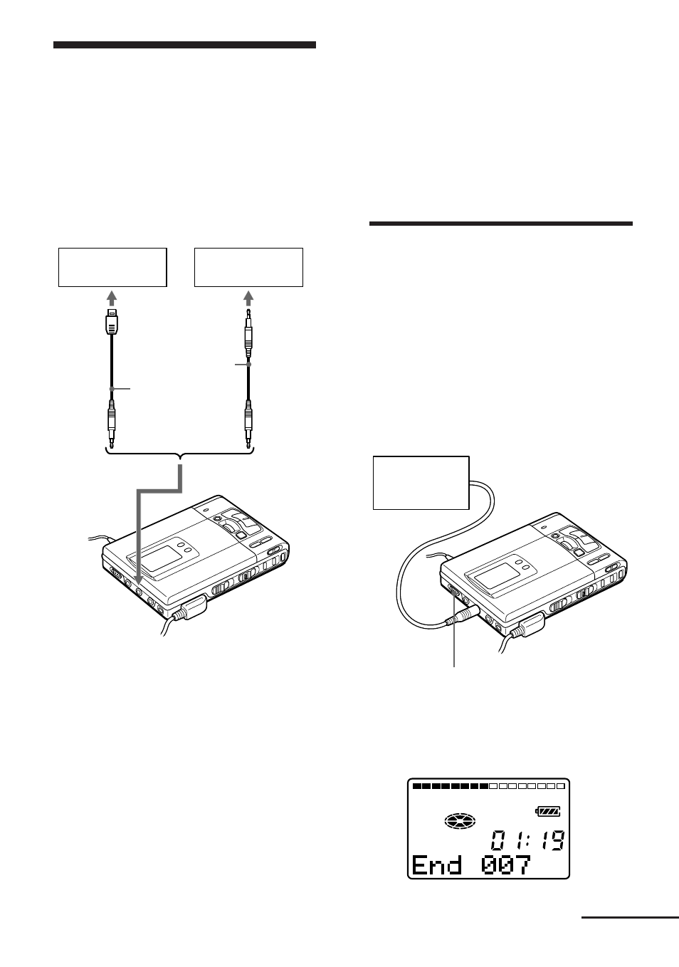 Enregistrement via une entrée numérique | Sony WALKMAN MZ-R50 User Manual | Page 49 / 198