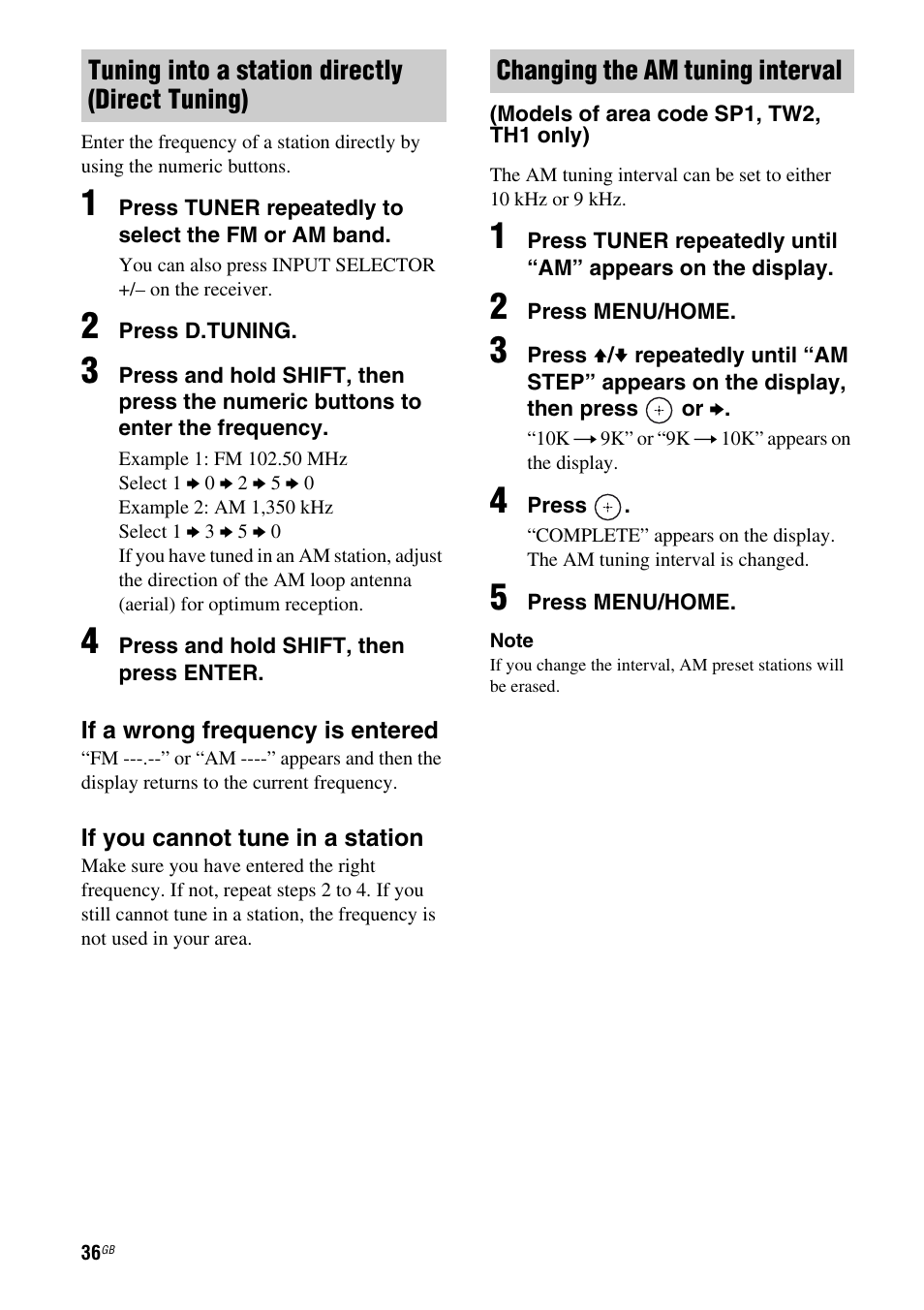 Sony HTSS370 User Manual | Page 36 / 76