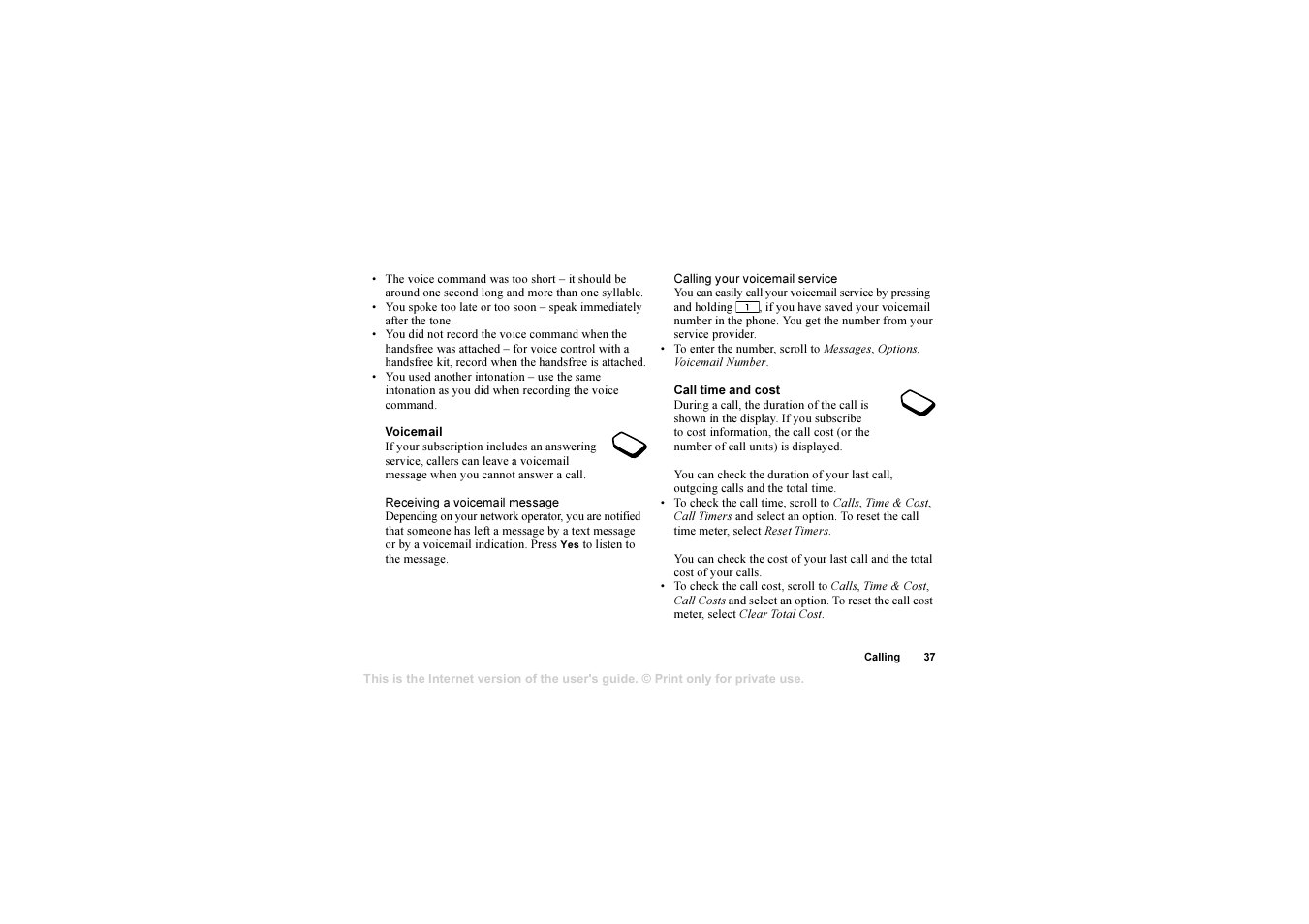 Sony T630 User Manual | Page 37 / 103