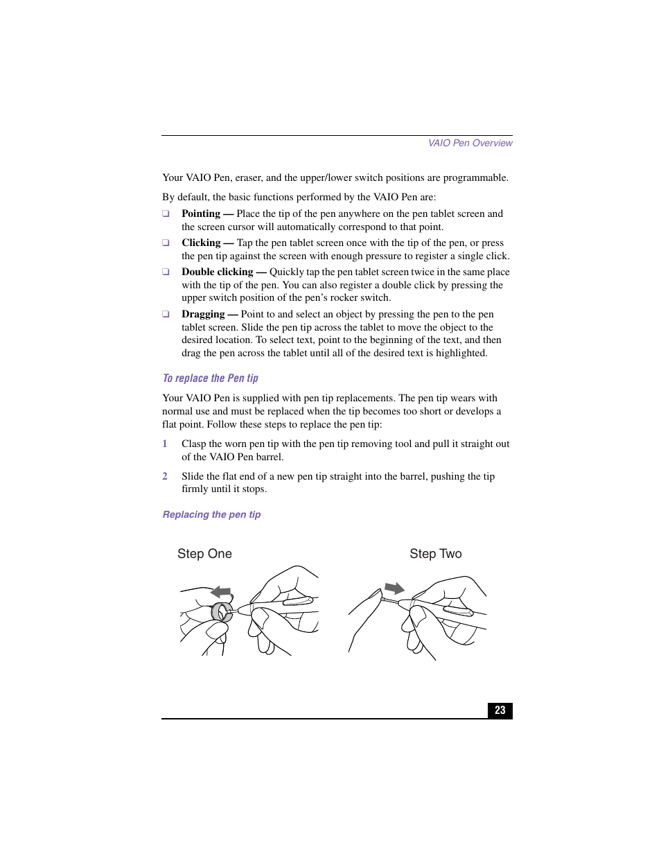 Sony PCV-LX900 User Manual | Page 23 / 116