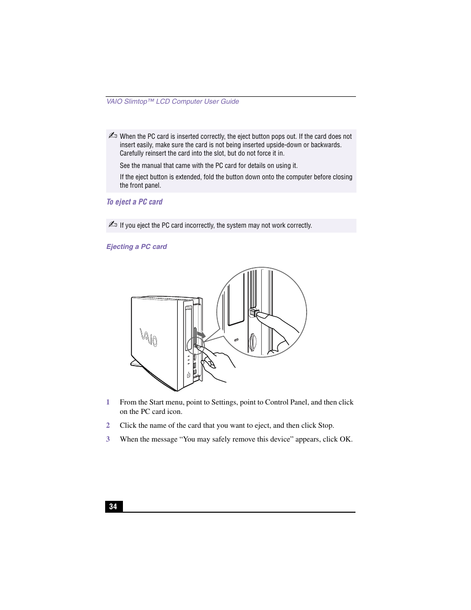 Sony PCV-LX900 User Manual | Page 34 / 116