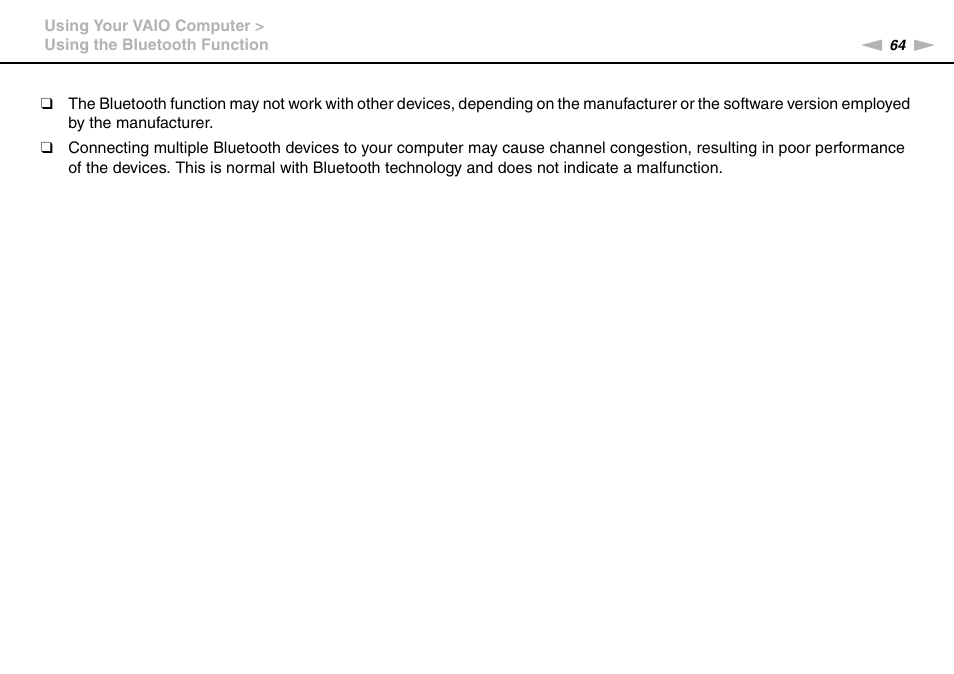 Sony VAIO VPCY21 SERIES User Manual | Page 64 / 157