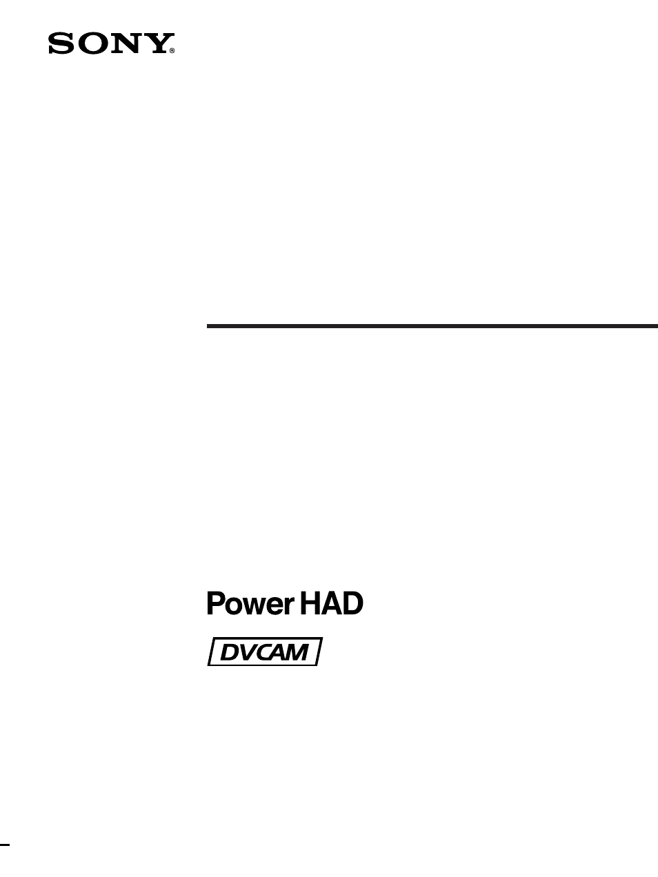 Sony 300PF User Manual | 124 pages