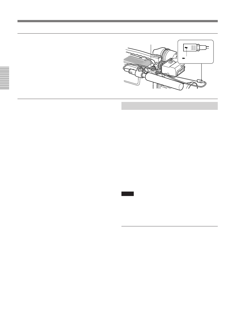 Using accessories, Using a video light | Sony 300PF User Manual | Page 36 / 124