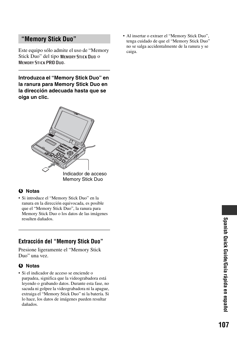 Sony GV-HD700E User Manual | Page 107 / 112