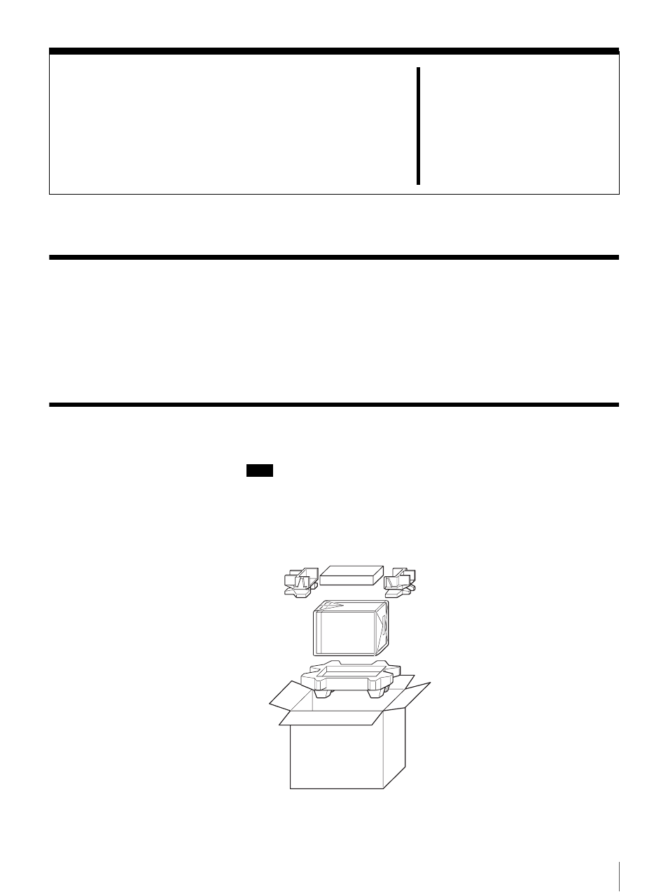 Chapter 2 installation, Overview, Unpacking | Overview unpacking, Chapter 2, Installation | Sony STORSTATION LIB-D81 User Manual | Page 14 / 56