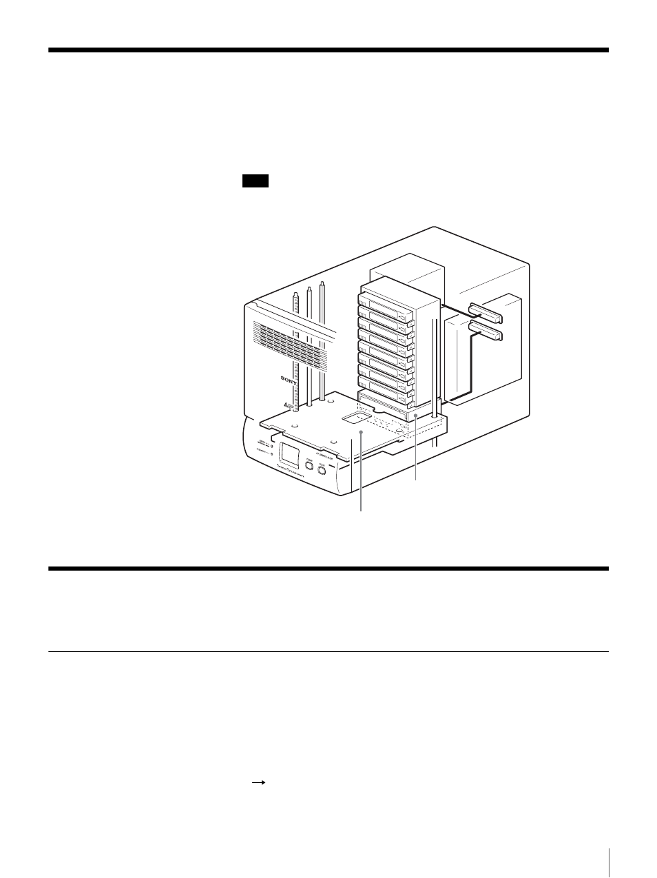 Assigned element addresses, Handling the cartridges, Handling | Assigned element addresses handling the cartridges | Sony STORSTATION LIB-D81 User Manual | Page 32 / 56