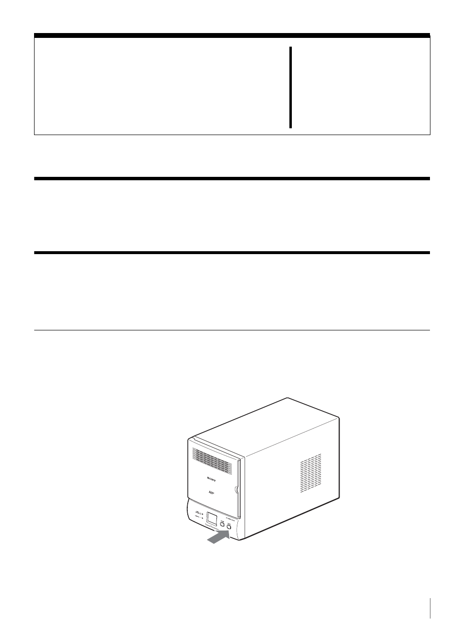 Chapter 4 operating the ait autoloader, Overview, Using cartridges | Ejecting/changing cartridges, Overview using cartridges, Operating the ait autoloader | Sony STORSTATION LIB-D81 User Manual | Page 34 / 56